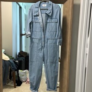 Isabel marant etoile denim jumpsuit